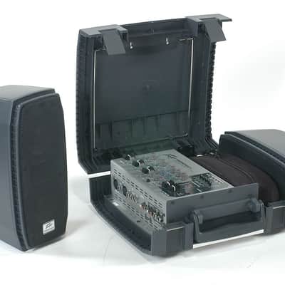 Peavey Messenger M100 Complete Super Portable PA System with Speakers image 1