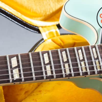 2016 Gibson Memphis ES-345 ’64 Reissue – Sea Foam Green, MHS Pickups, Varitone, w/ OHSC & COA image 5