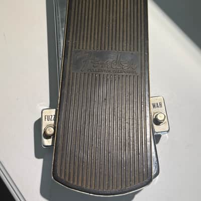 Fender Fuzz Wah pedal 1970s  - Chrome image 6