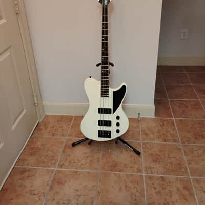 Schecter Diamond Series Ultra Bass 2010s - Satin White image 1