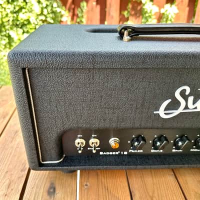 Suhr Badger 18 V2 18-Watt Guitar Amp Head 2016 - Present - Black image 3