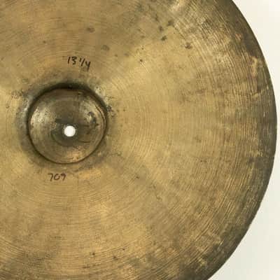 1910s 1920s Rui Ji 13.25" China Cymbal 709g Bild 3