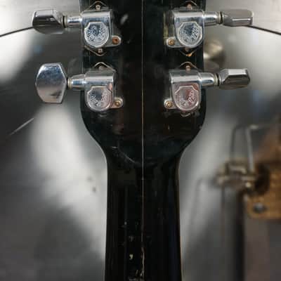 Hofner Red Rose Semi-Hollow Electric - Black Germany image 11