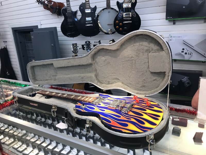 Gibson Les Paul Special Edition Super Custom Flame Casino Dice Las Vegas Edition Guitar image 1