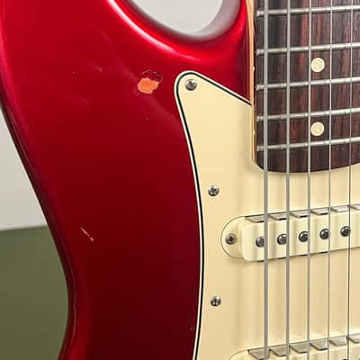 Fender Pawn Shop Bass VI Candy Apple Red 2013 image 4