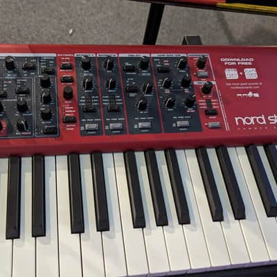 Nord Stage 3 HA88 Hammer Action 88-Key Digital Piano 2017 - Present - Red image 3