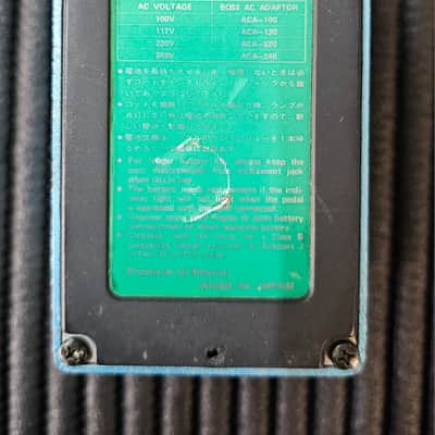 Boss CE-3 Chorus (Green Label) 1988 - 1992 - Blue image 5