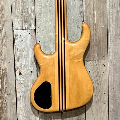 Rare 1996 Alembic Elan Natural Maple, Walnut & Purple Heart Neck Thru, OHSC image 10