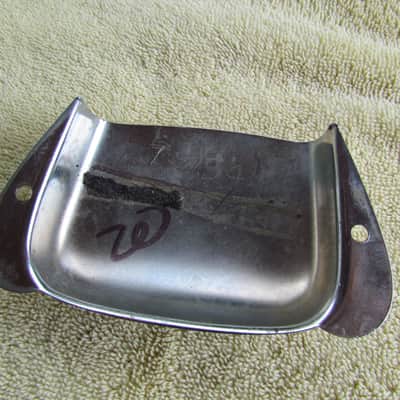 Vintage Precision Bass Bridge Cover 1960's era Fender P-Bass Bridge Cover image 2