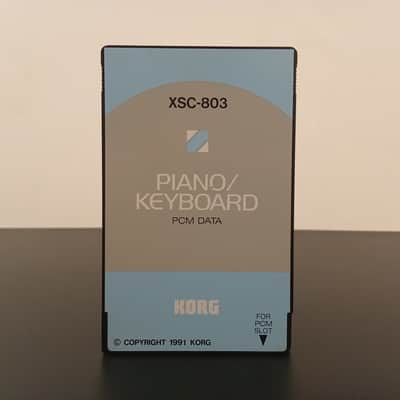 Korg 01W / 01W Pro / 01W Pro X / 01RW - Piano-Keyboard_Pcm data / XSC-803