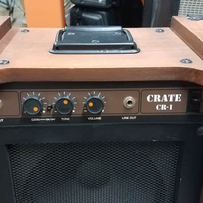 Crate Cr-1 CR-125 tube 1x12 combo tube amp EL-84 1990's clean with tags and manual! RARE! image 2