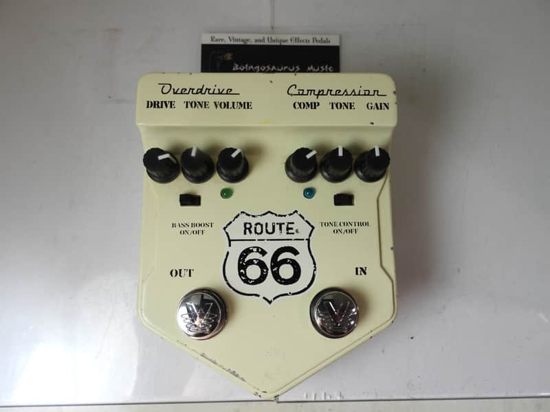 Visual Sound Route 66 American Overdrive Compressor Effects Pedal Version 2 V2 image 1