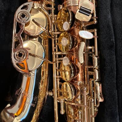 Selmer SAS 280R LaVoix II Step-Up Model Alto Saxophone 2010s - Clear-Lacquered Brass image 6