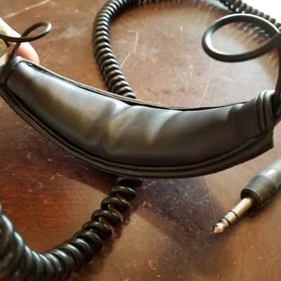Realistic China Nova 40 Padded Stereo Headphones Full Size 1/4" phone plug 1970s image 3
