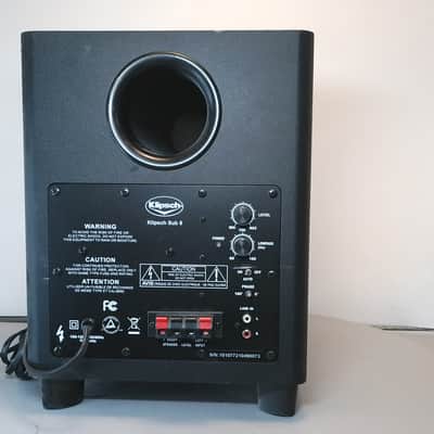 Klipsch Sub 8 Powered Subwoofer Active Home Theater Bass Speaker HiFi Audio image 3