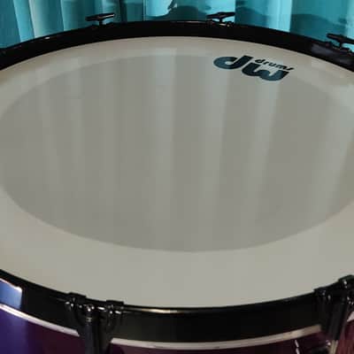 26x18 DW Precollectors maple bass drum Keller shell image 11
