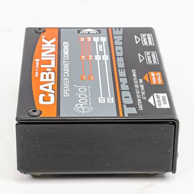 Radial CabLink Speaker Cabinet Merger Passive Amp Splitter 2 Cabinets image 5