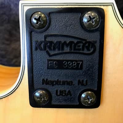Kramer Ferrington (KFS-1) Natural with original case (Late 1980's) image 10