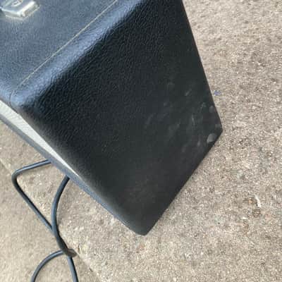 Fender Spring Reverb Unit Head Vintage Silverpanel 70s  Tags Electric Guitar tube head effect - Silver panel black image 9