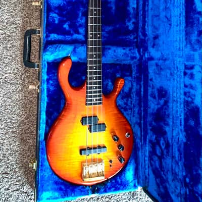 Vintage 1988 Pedulla  mvp electric bass guitar made in the usa ohsc image 17