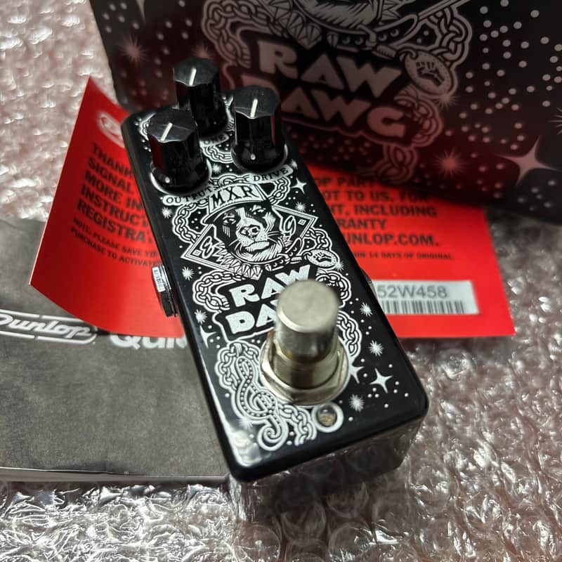 MXR Raw Dawg Overdrive Effect Pedal EG74 Eric Gales with Box!