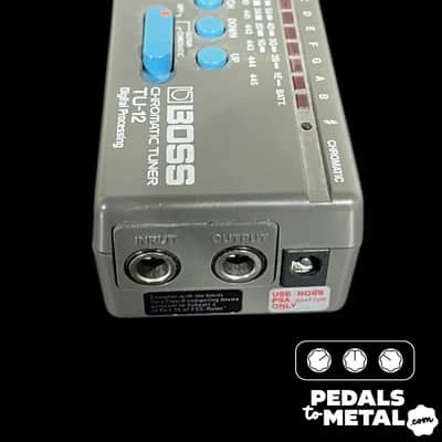 Boss TU-12 Chromatic Tuner 1983 - 2008 - Gray image 6