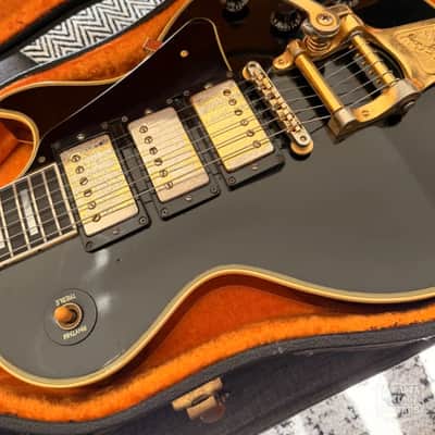 1960 Gibson Les Paul Custom | Black Beauty w/ 2 PAFs & Factory Bigsby! image 4