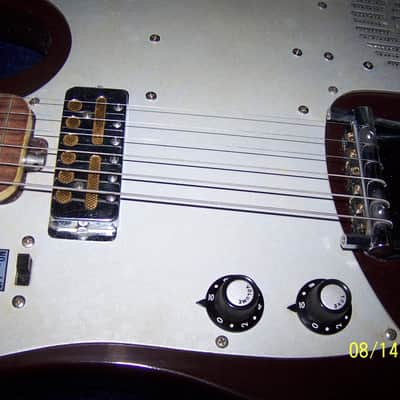 1960's Silvertone 1487 Electric Guitar (Teisco TRG-1) image 6