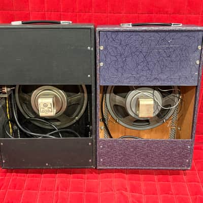 2 Vintage Teisco Tube Amps Express 5 + Northland Canadiana MIJ JAPAN Tremolo + Reverb RARE image 3
