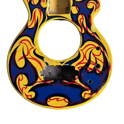 Custom Yellow Finish Mini Guitar Pignose Style Body image 1