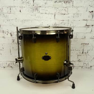 Ludwig Pro Beat Epic Series 4-Piece Drum Kit Olive Green Burst (24/13/16/18) image 10