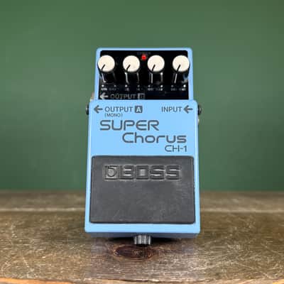 Boss CH-1 Super Chorus (Dark Gray Label) 2001 - Present - Blue image 2
