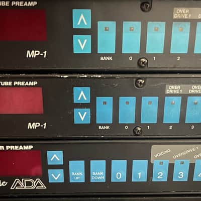 A/DA MP-1 Guitar Preamp 1990s - Black 3TM Mod image 3