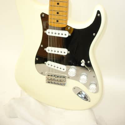 2022 Fender Nile Rodgers Hitmaker Stratocaster Electric Guitar, Maple Fingerboard, Olympic White w/ Case image 4
