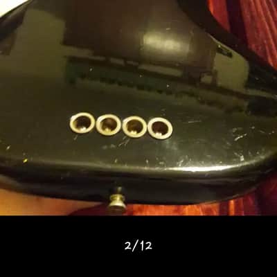 Original Fender Precision 1953 Black on Black image 2