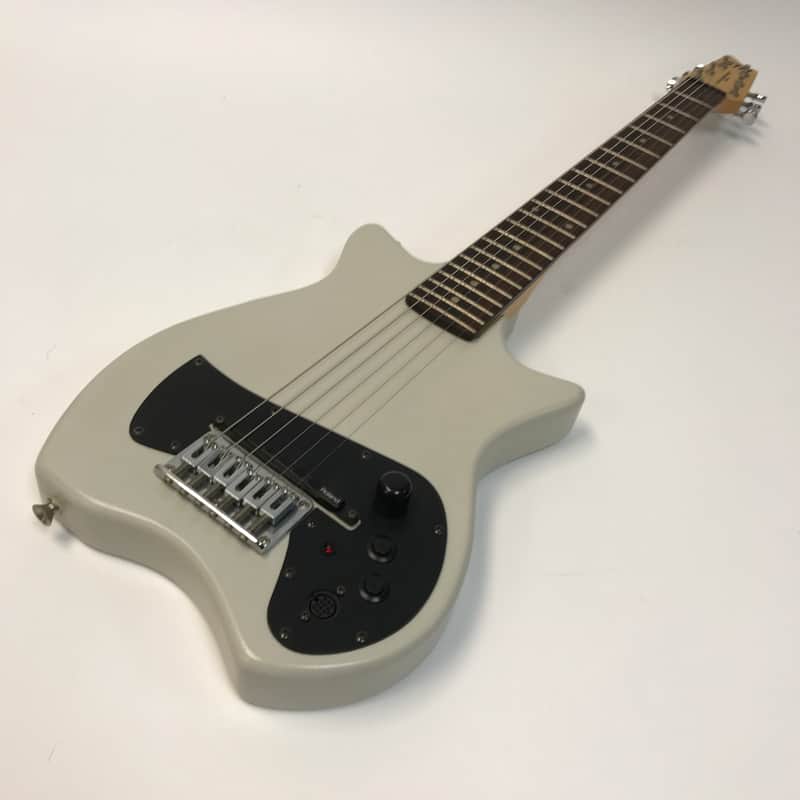 Roland GTM GC-10 MIDI Virtual Guitar Synthesizer Controller - White 2000s image 1