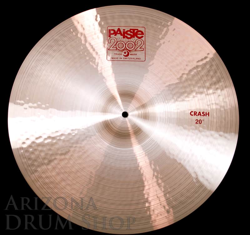 Paiste 20" 2002 Crash Cymbal image 1