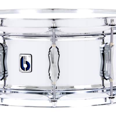 British Drum Co. BB-14-60-SN Bluebird Series Chrome Over Brass Snare. 6" x 14" image 5