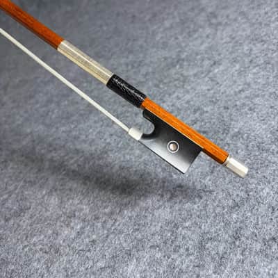 Handmade 4/4 Violin Bow 60g Ebony Frog Silver Mounted image 3
