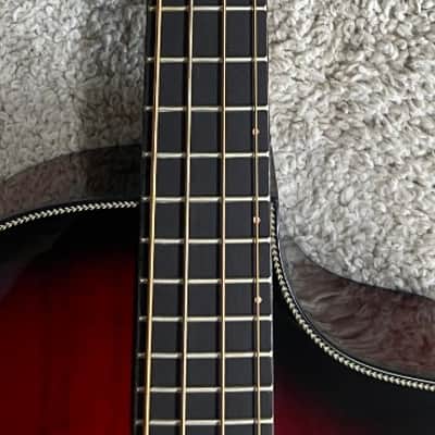 Breedlove PSCN39BCEMYMY Pursuit Exotic S Concert Sunset Burst Acoustic/Elec Bass image 8