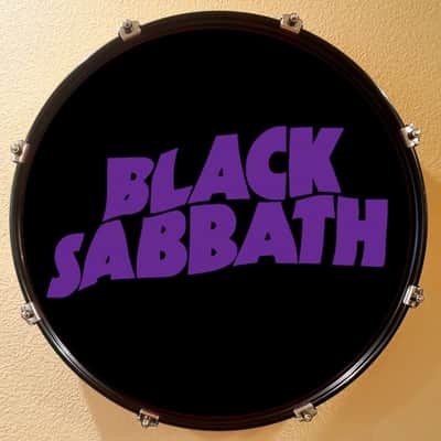 Black Sabbath, 22" Bass Drum Head image 3