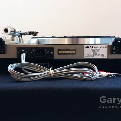 Akai AP-100C Auto-Return Belt Drive Turntable AP 100 C Japan 1979 image 4