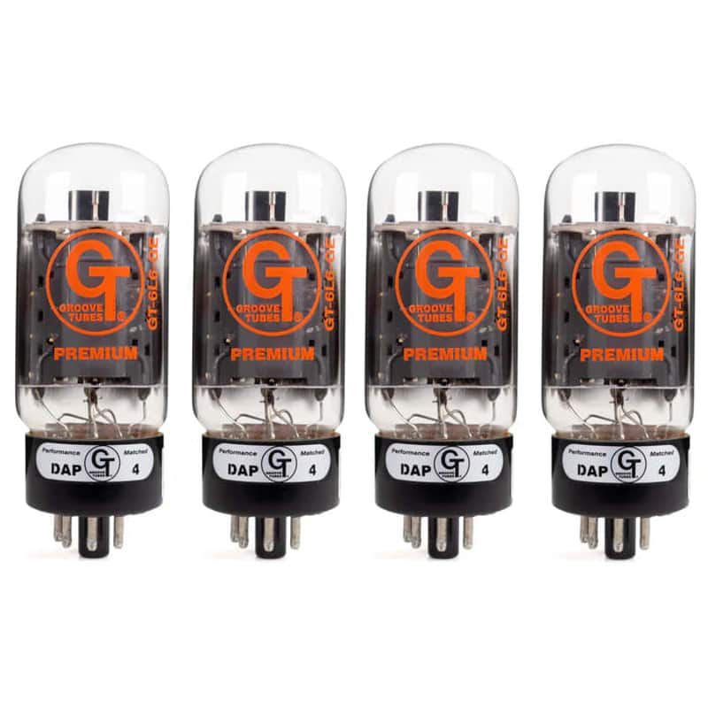 Groove Tubes GT-6L6-GE Power Vacuum Tubes - Quad image 1
