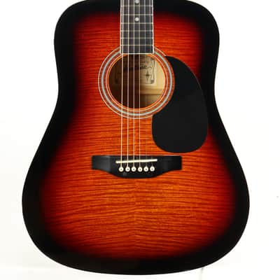 Montana MT-105-CB Acoustic Guitar Sunburst Finish image 1