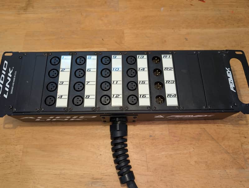 Peavey Audiolink 100' 16 Channel Input, 4 Channel Return Snake image 1