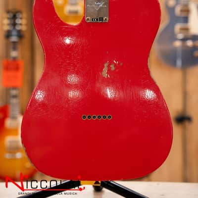 Fender Custom 1964 Telecaster Relic Aged Fiesta Red image 23