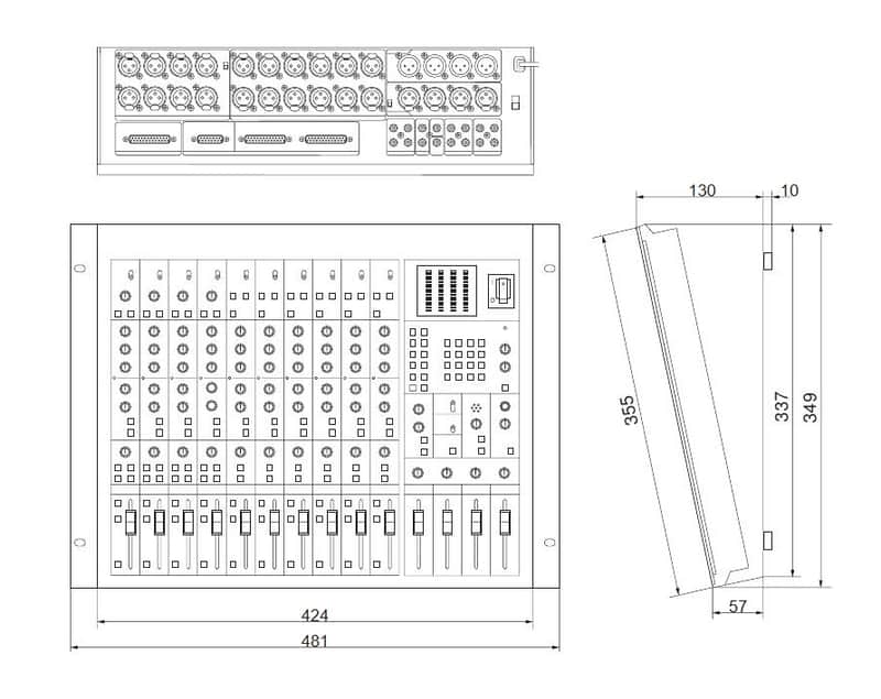 very rare Sony SRP-V200 summing Mixing Console | Reverb Ireland