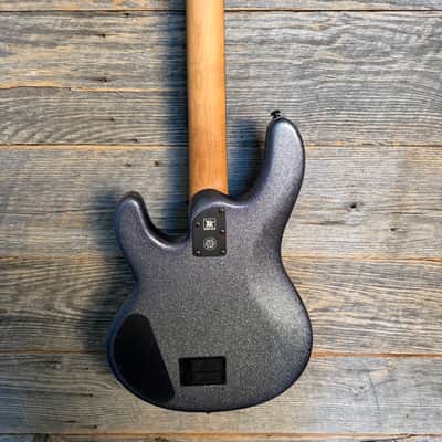 Ernie Ball Music Man Dark Ray 4 Bass Guitar - Starry Night image 8