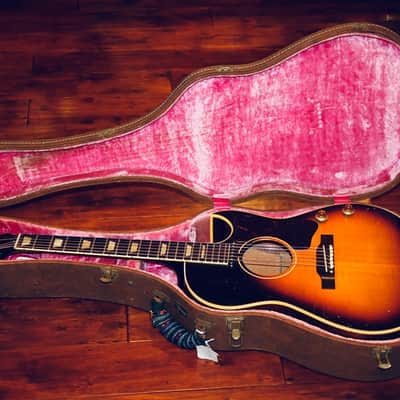 Gibson CF-100E 1959 - Sunburst RARE MODEL image 11