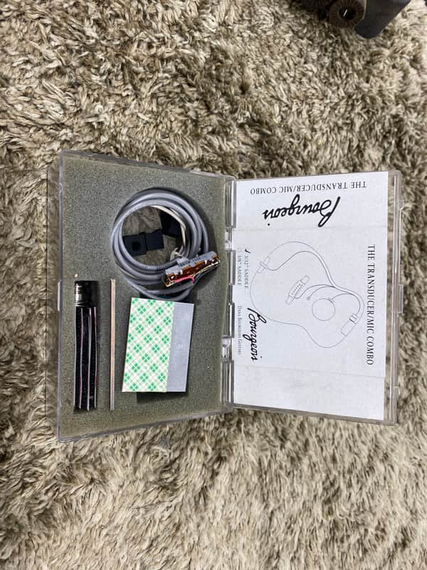 Bourgeois Transducer / Mic Combo Pickup System for 3/32" Saddle image 1